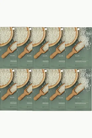 Face Republic Sleeping Beauty Face Mask - 23ml - Whitening Rice Formula (10ea) Set