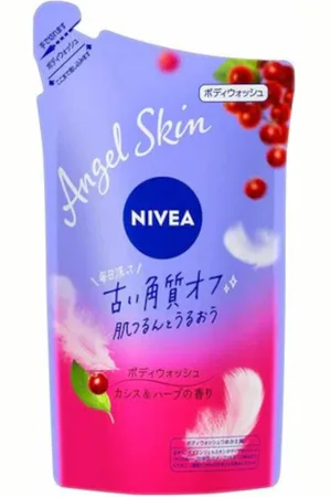 NIVEA Japan Angel Skin Body Wash Blackcurrant & Herb Scent Refill - 360ml