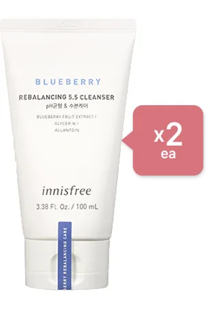 Innisfree Blueberry Rebalancing 5.5 Cleanser - 100ml (2cad.) Set