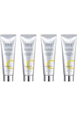 Missha Vita C Plus Clear Complexion Foaming Cleanser - 120ml (4ea) Set