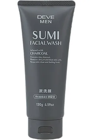 KUMANO COSME Deve Men Sumi Facial Wash - 130g