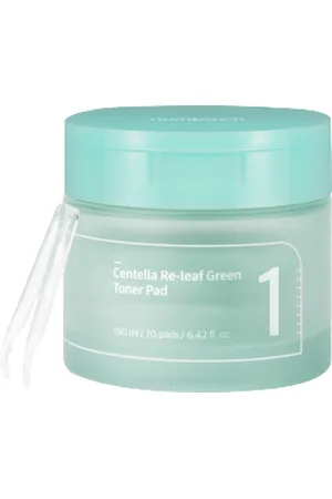 numbuzin No.1 Centella Re-Leaf Green Toner Pad - 190ml/70cuscinetti