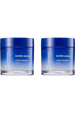 Missha Super Aqua Ultra Hyalron Cream - 70ml (2ea) Set