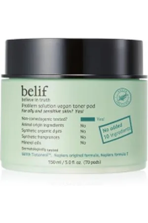 belif Problem Solution Vegan Toner Pad - 70ea