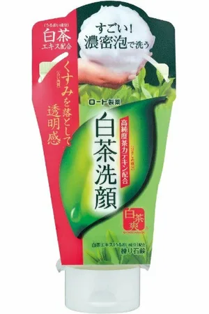 Rohto Mentholatum Shirochasou White Tea Foam Wash - 120g