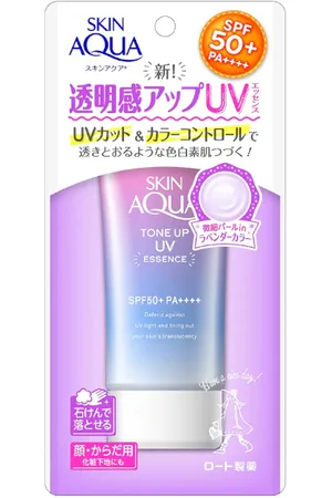 Rohto Mentholatum Skin Aqua Tone Up UV Essence SPF50+ PA++++ - 80g