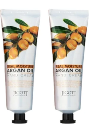 Jigott Real Moisture Hand Cream - Argan Oil - 100ml (2ea) Set