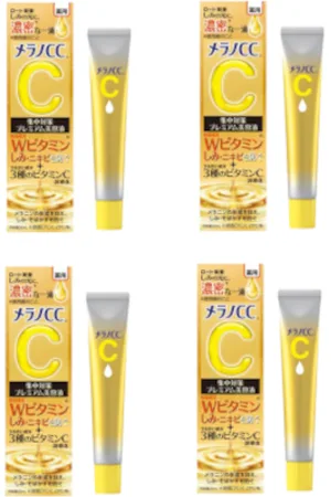 Rohto Mentholatum Melano CC Premium Brightening Essence (Japan Version) - 20ml (4cad. set)