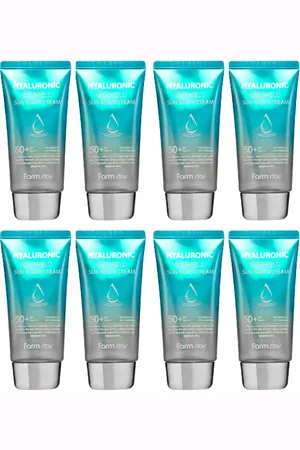 Farm Stay Hyaluronic UV Shield Sun Block Cream - 70g (8ea) Set