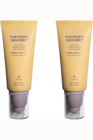 Haruharu WONDER Rice Moisture Airyfit Daily Sunscreen SPF50+ PA++++ - 50ml (2ea) Set