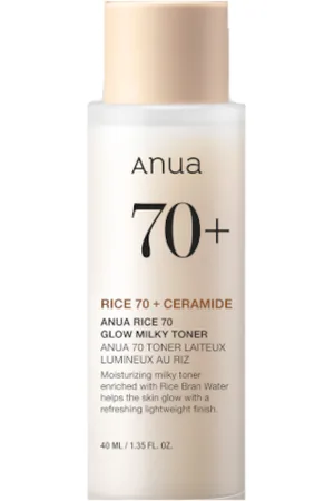 ANUA Rice 70 Glow Milky Toner - 40ml