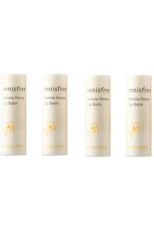 Innisfree Canola Honey Lip Balm (4ea) Set