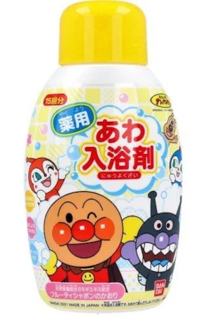 Bandai Bottled Bubble Bath Salt - 300ml - Anpanman