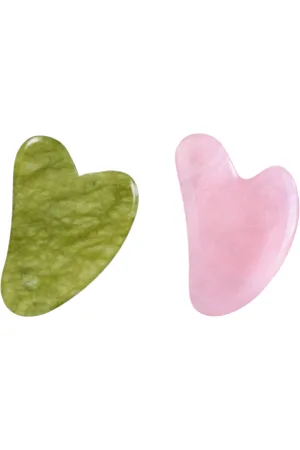 MissLady Scraping Board Gua Sha Massage Tool (Heart-shaped) - 1pc - Grass Green X - Scraping Board Gua Sha Massage...