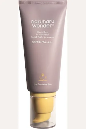 Haruharu WONDER [Saldi] - Black Rice Pure Mineral Relief Daily Sunscreen SPF50+ PA++++ - 50ml