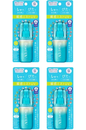 Kao Biore UV Aqua Rich Aqua Protect Mist SPF50 PA++++ - 60ml (4ea) Set