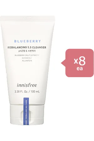 Innisfree Blueberry Rebalancing 5.5 Cleanser - 100ml (8cad.) Set