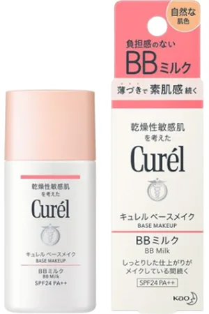 Kao Curel Base Makeup BB Milk SPF24 PA++ - 30ml - Natural Skin Tone