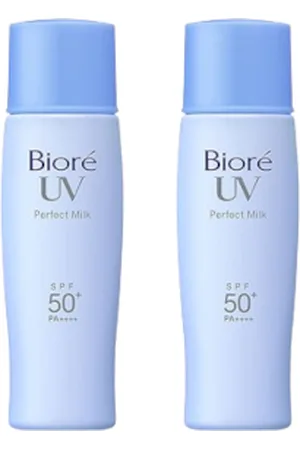 Kao Biore UV Sunscreen Perfect Milk SPF50+ PA++++ - 40ml - 2pcs