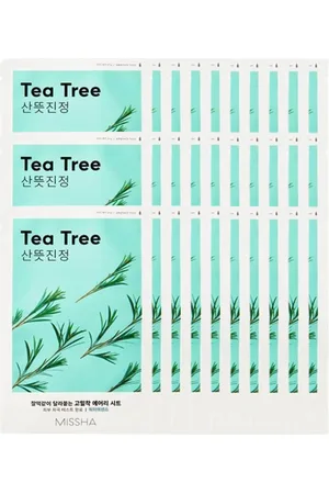 Missha Airy Fit Sheet Mask - Tea Tree - 1pc (30ea) Set