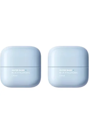 LANEIGE Water Bank Blue Hyaluronic Moisture Cream - 50ml (2ea) Set