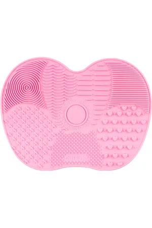 MissLady Silicone Makeup Brush Cleaner - 1pc (15.5cm X 11.5cm) - Pink