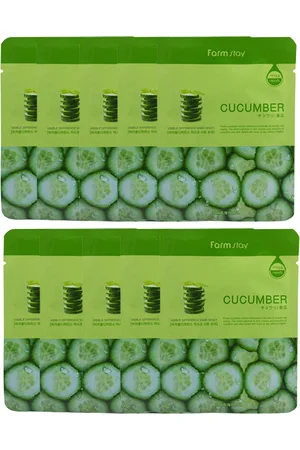 Farm Stay Visible Difference Mask Sheet - Cucumber - 10pezzo