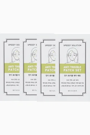 Missha Speedy Solution Anti-Trouble Patch (4cad.) Set