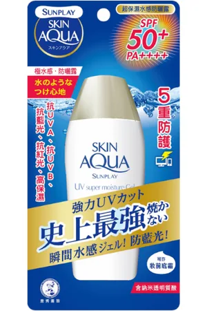 Rohto Mentholatum Sunplay - Skinaqua UV Super Moisture GEL SPF 50 PA++++ - 80g