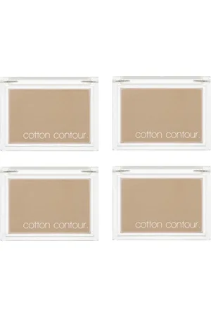 Missha Cotton Contour - No.Smoked Hazel (4ea) Set