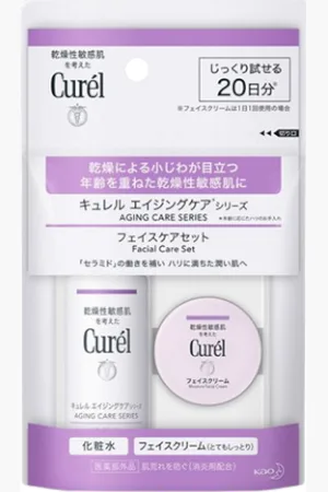 Kao Curel - Aging Care Facial Care Set - 1set(30ml+10g)
