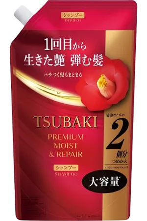 Shiseido Tsubaki Premium Moist & Repair Shampoo Refill - 600ml