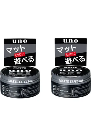 Shiseido Uno Hair Wax - Matte Effector - 80g 2pcs Set