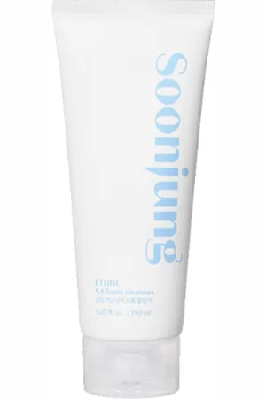 étude Soon Jung 5.5 Foam Cleanser - 150ml - White