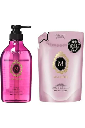 Shiseido Ma Cherie Shampoo EX - Air Feel & Refill Set