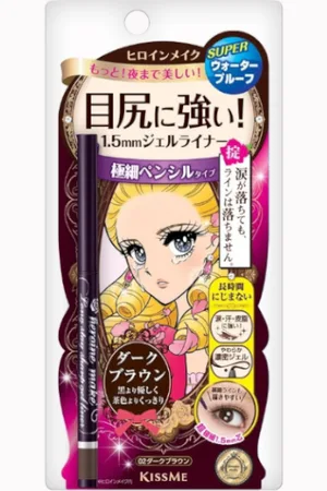 ISEHAN Kiss Me Heroine Make Long Stay Sharp Gel Liner - 0.07g - 02 Dark Brown