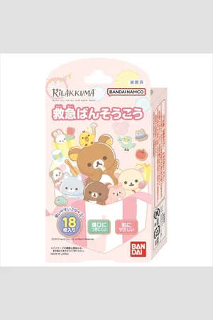 Bandai Pattern Medicinal Tape - 18 pezzi - Rilakkuma