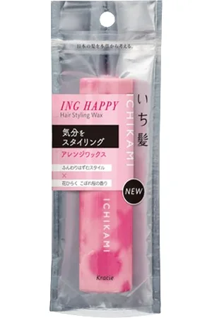 Kracie Ichikami Ing Happy Arrange Hair Styling Wax - 28g
