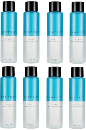 Missha Perfect Lip & Eye Makeup Remover - 155ml (8ea) Set