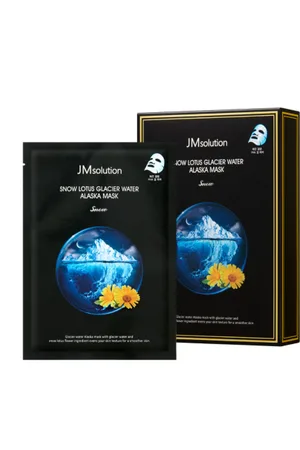 JMsolution JM SOLUTION - Snow Lotus Glacier Water Alaska Mask Snow - 10pezzi