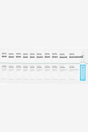 Missha Mascure Solution Sheet Mask - Guaiazulene (10pcs) Set