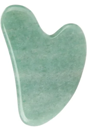 MissLady Scraping Board Gua Sha Massage Tool (Heart-shaped) - 1pc - Jade