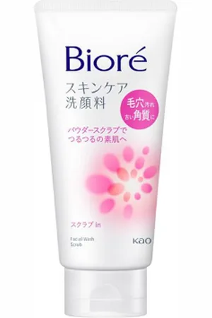 Kao Biore Skin Care Facial Cleanser Scrub In - 130g