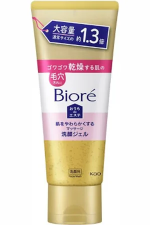 Kao Biore Home Esthe Massage Facial Cleansing Gel For Soften Skin - 200g