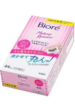 Kao Biore Wipe Cotton Moisture Rich Refill - 44 fogli