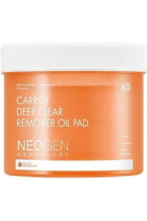 NEOGEN Dermalogy Carrot Deep Clear Remover Oil Pad - 150ml / 60cad.