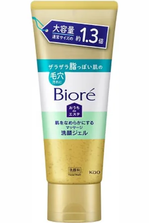 Kao Biore Home Esthe Massage Facial Cleansing Gel For Smoothing Skin - 200g