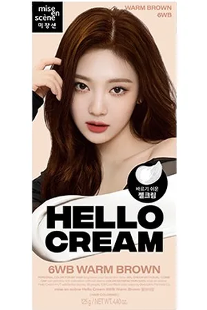 miseenscéne Hello Cream (2024 New Version) - 120g - 6WB Warm Brown