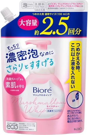 Kao Biore Marshmallow Whip Moisture Refill Large Capacity - 330ml