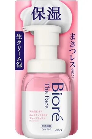 Kao Biore The Face Foam Cleanser Deep Moist - 200ml
